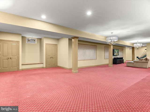 6 Jarretts Ct, Reisterstown, MD 21136 - common area featuring recessed lighting