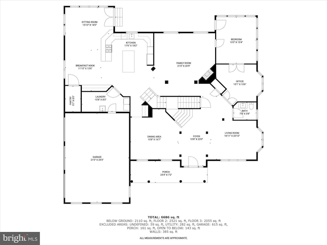6 Jarretts Ct, Reisterstown, MD 21136 - view of property floor plan