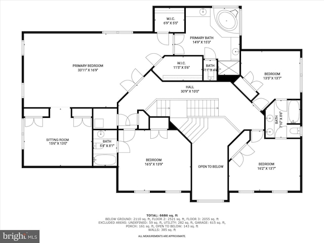 6 Jarretts Ct, Reisterstown, MD 21136 - view of home floor plan