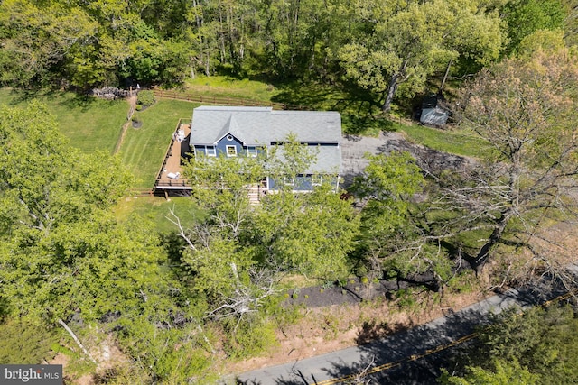 22714 Watson Rd, Leesburg, VA 20175 - view from above of property