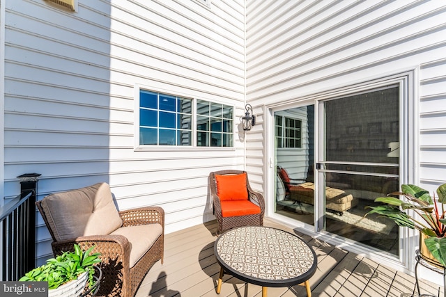 1524 Kinnaird Ter NE, Leesburg, VA 20176 - view of wooden terrace