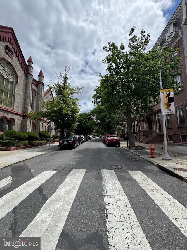 1828 Green St Unit 1R, Philadelphia, PA 19130 - view of asphalt street featuring sidewalks and curbs