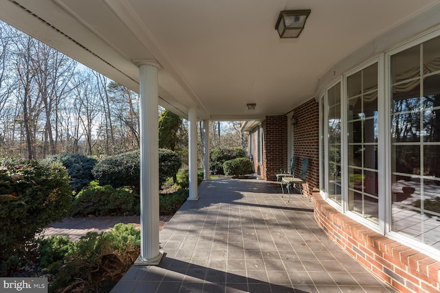 5983 Labs Run Ln, Penn Laird, VA 22846 - view of patio / terrace featuring a porch