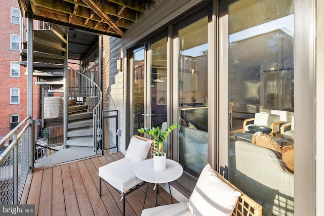 1224 11th St NW Unit 3, Washington, DC 20001 - view of balcony