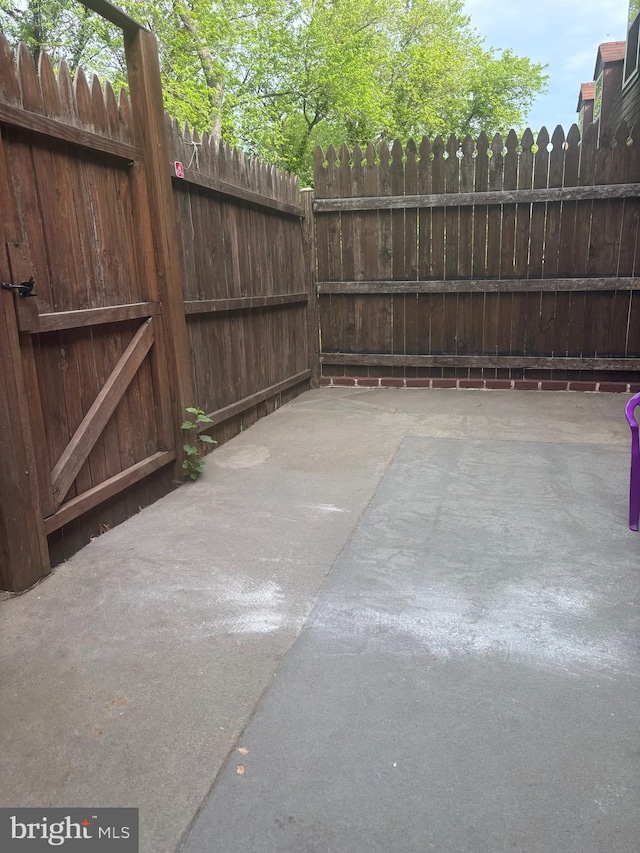 1852 Village Green Dr Unit E-122, Landover, MD 20785 - view of patio / terrace with fence