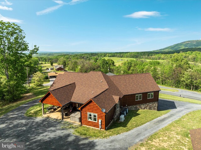 1996 Buck Mountain Rd, Bentonville, VA 22610 - view of subject property with a forest