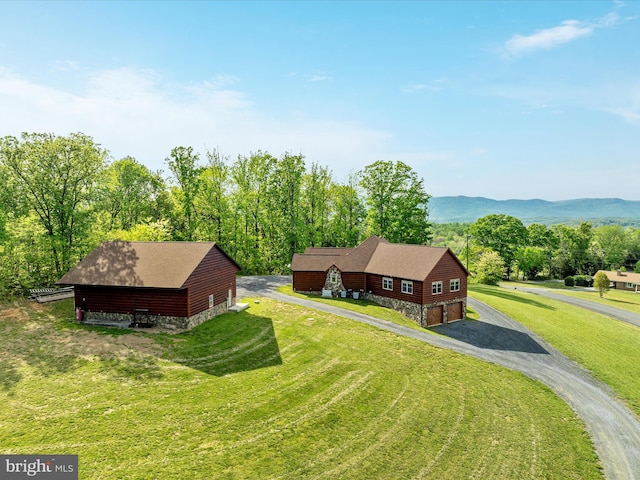 1996 Buck Mountain Rd, Bentonville, VA 22610 - aerial view of property and surrounding area