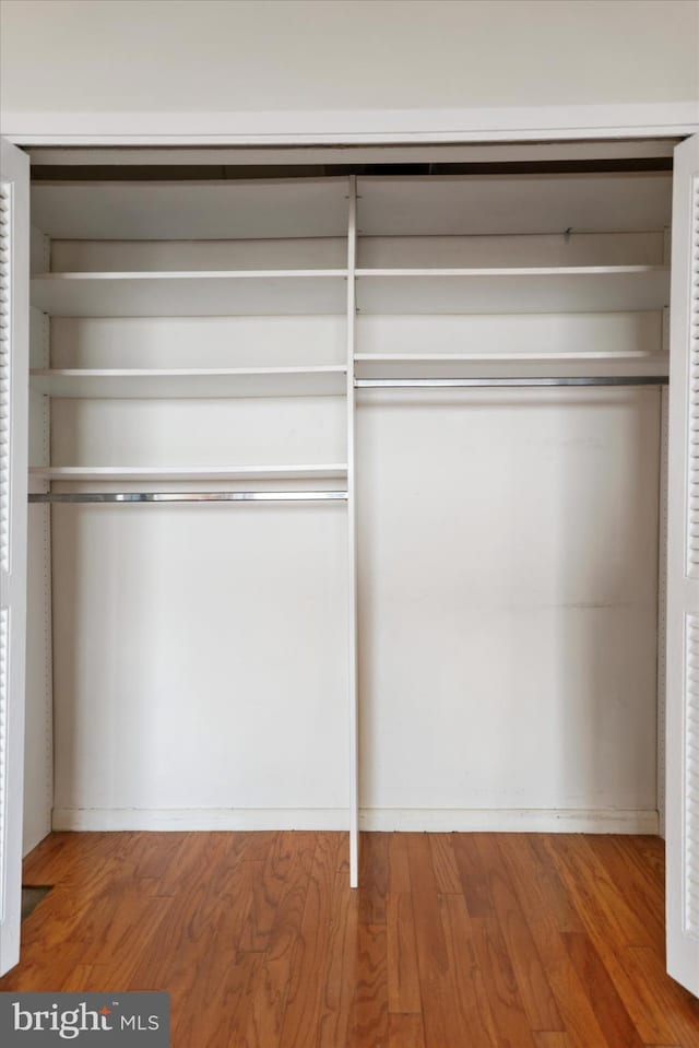 view of closet