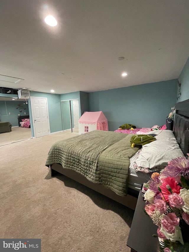 8807 Doug Dr, Nokesville, VA 20181 - carpeted bedroom featuring recessed lighting