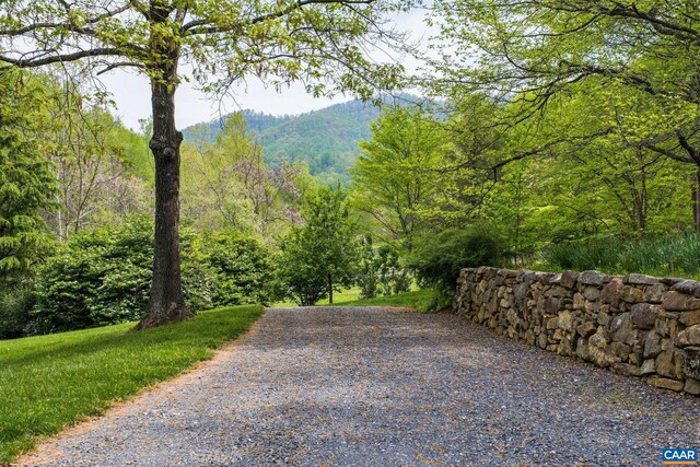 4547 Taylor Creek Rd, Afton, VA 22920 - exterior space featuring a wooded view and a mountain view