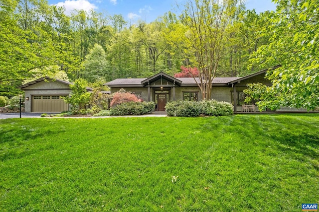 4547 Taylor Creek Rd, Afton, VA 22920 - view of front of property featuring a front yard and driveway