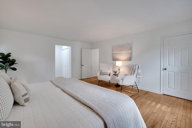 2407 Mare Ln, Oakton, VA 22124 - bedroom with wood finished floors and baseboards