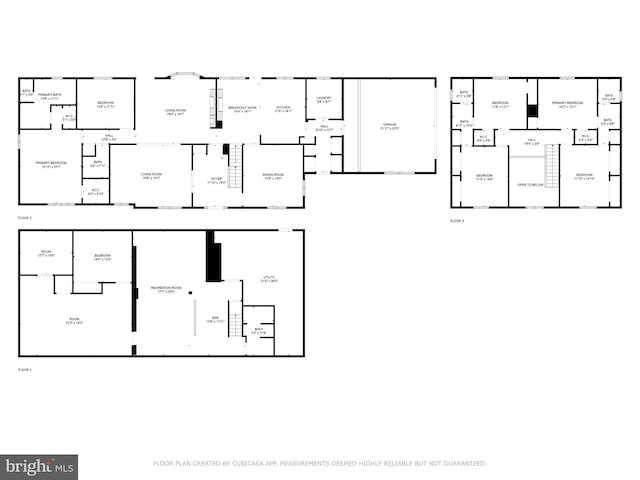 2407 Mare Ln, Oakton, VA 22124 - floor plan / room layout