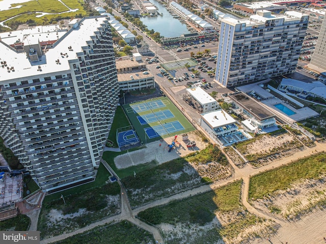 11500 Coastal Hwy Unit 418, Ocean City, MD 21842 - bird's eye view featuring a water view