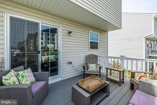 view of deck