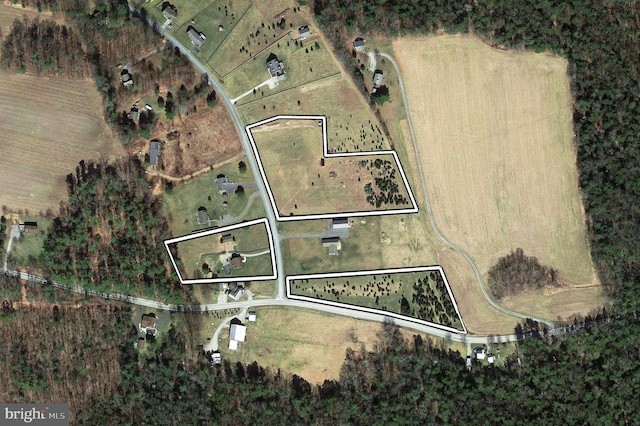 18 Boyds Hollow Rd, Biglerville, PA 17307 - aerial map of property and surrounding area with property boundaries highlighted