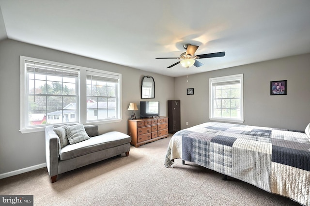 18 Boyds Hollow Rd, Biglerville, PA 17307 - carpeted bedroom featuring ceiling fan and baseboards