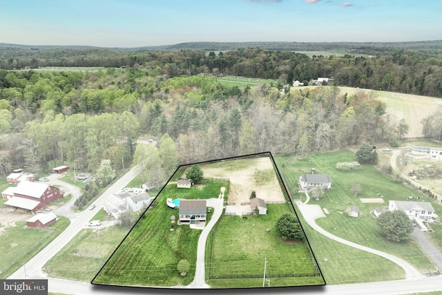 18 Boyds Hollow Rd, Biglerville, PA 17307 - aerial view of property's location with property boundaries highlighted and a forest