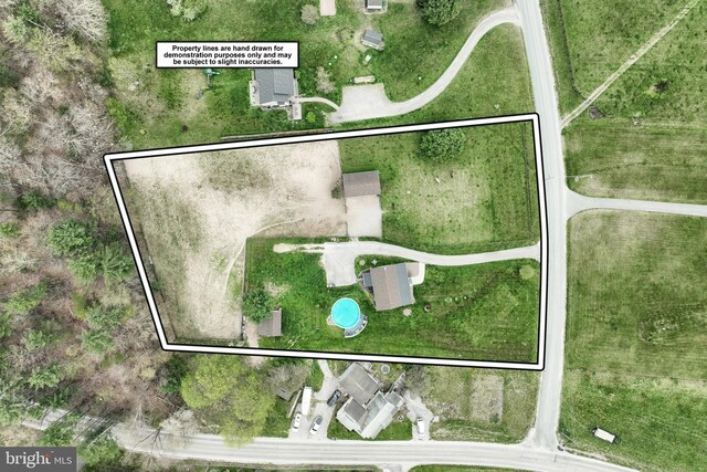 18 Boyds Hollow Rd, Biglerville, PA 17307 - aerial overview of property's location featuring property parcel outlined