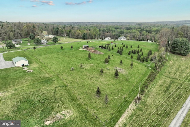 18 Boyds Hollow Rd, Biglerville, PA 17307 - aerial view of sparsely populated area with a heavily wooded area