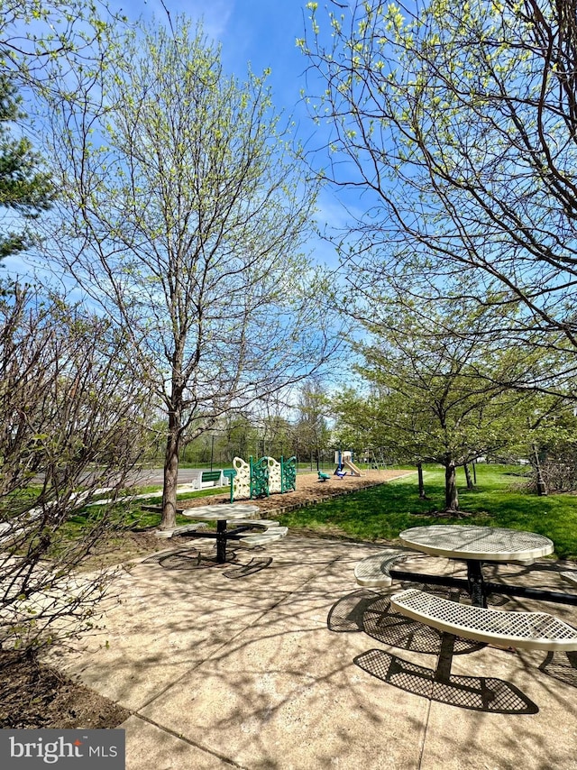 view of community with playground community