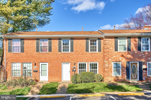 402 E Furman Dr E Unit 278, Sterling, VA 20164 - view of front of property with uncovered parking and brick siding