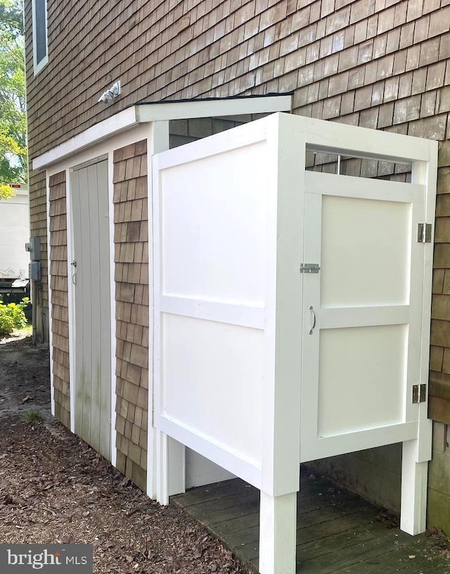 327 Oakwood St, Bethany Beach, DE 19930 - view of outdoor structure