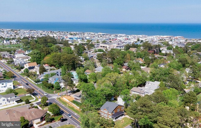 327 Oakwood St, Bethany Beach, DE 19930 - aerial view of property's location with a large body of water and nearby suburban area