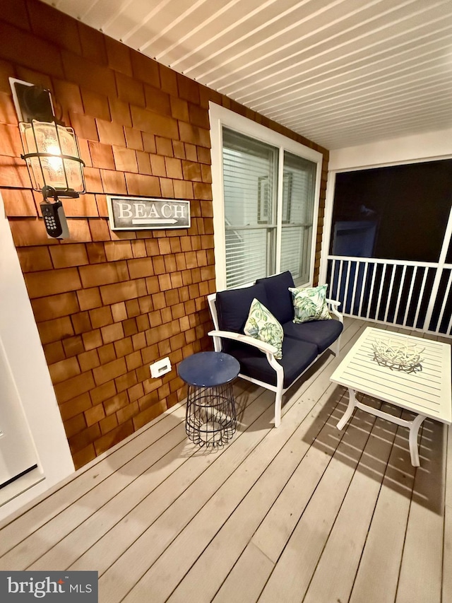 327 Oakwood St, Bethany Beach, DE 19930 - view of wooden deck