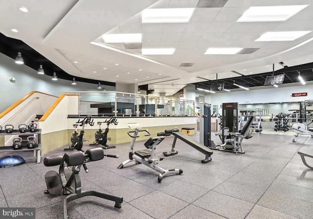 1021 Arlington Blvd Unit 928, Arlington, VA 22209 - view of gym