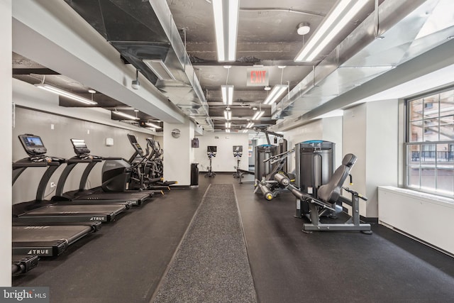 219 S 18th St Unit 1422, Philadelphia, PA 19103 - view of gym