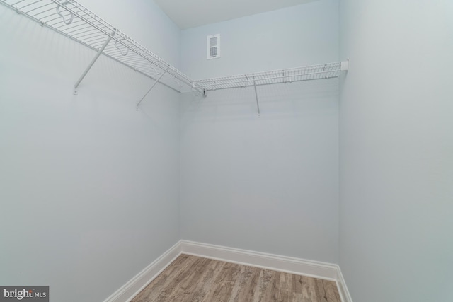 W Main Blvd, Lutherville Timonium, MD 21093 - walk in closet with light wood-type flooring and visible vents