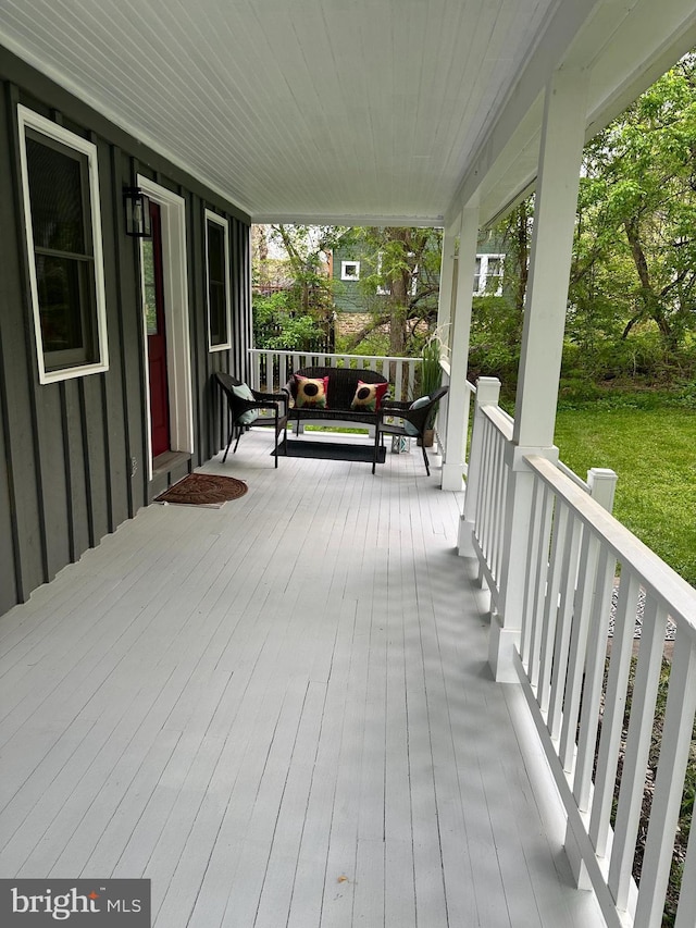 26101 Frederick Rd, Clarksburg, MD 20871 - deck with a porch