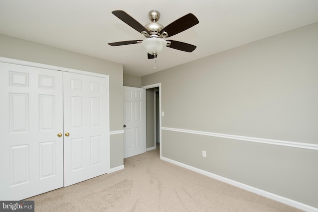 10505 Manor View Pl, Manassas, VA 20110 - unfurnished bedroom featuring carpet floors, baseboards, ceiling fan, and a closet