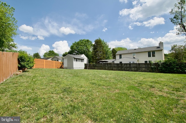 10505 Manor View Pl, Manassas, VA 20110 - view of yard with a fenced backyard