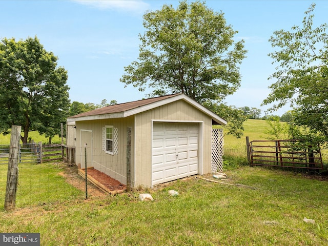 13970 Back Rd, Strasburg, VA 22657 - view of detached garage