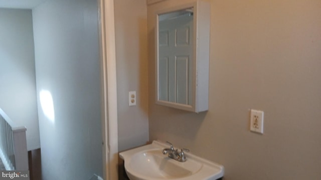 bathroom with a sink