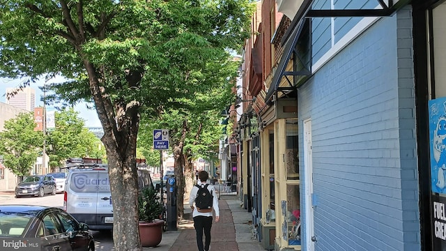 view of side of property