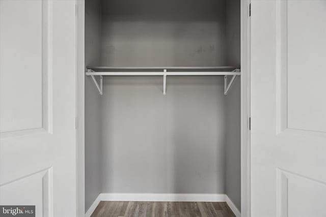 view of closet