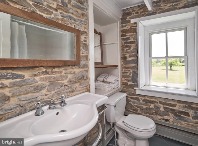 4273 Durham Rd, Kintnersville, PA 18930 - bathroom featuring a sink and toilet