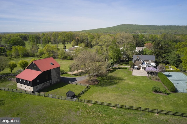 4273 Durham Rd, Kintnersville, PA 18930 - drone / aerial view featuring a rural view and a forest view