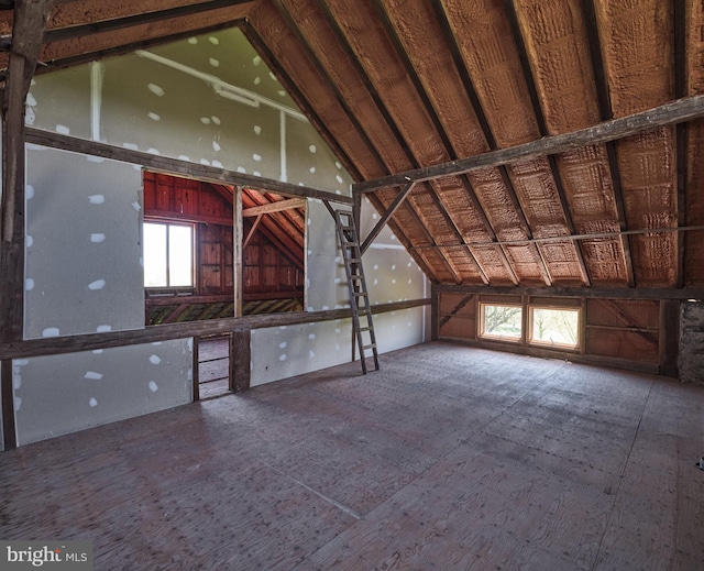4273 Durham Rd, Kintnersville, PA 18930 - view of unfinished attic