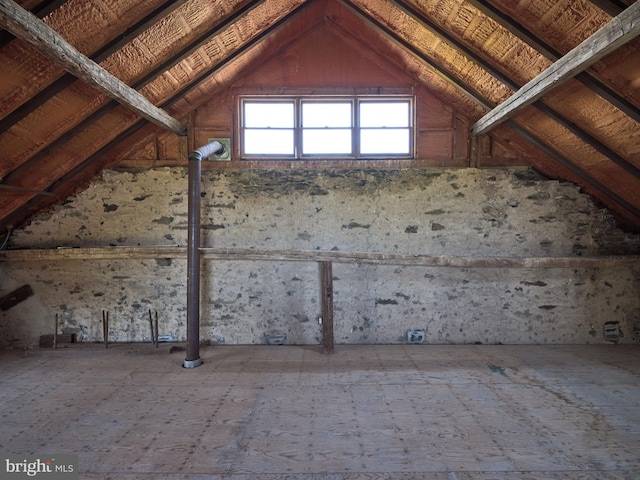 4273 Durham Rd, Kintnersville, PA 18930 - view of unfinished attic