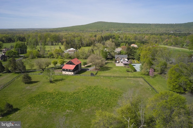 4273 Durham Rd, Kintnersville, PA 18930 - bird's eye view featuring a rural view and a wooded view
