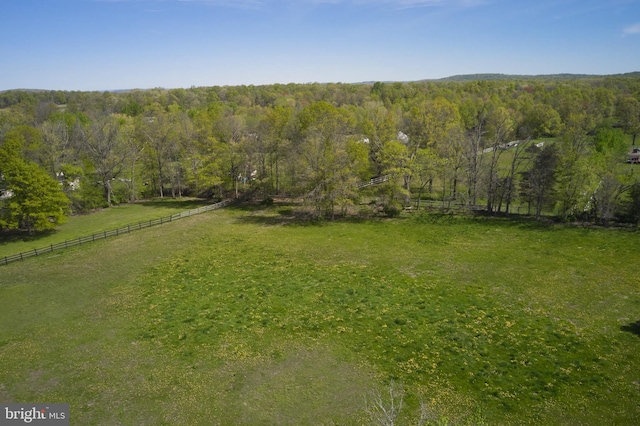 4273 Durham Rd, Kintnersville, PA 18930 - view of yard with a view of trees and fence