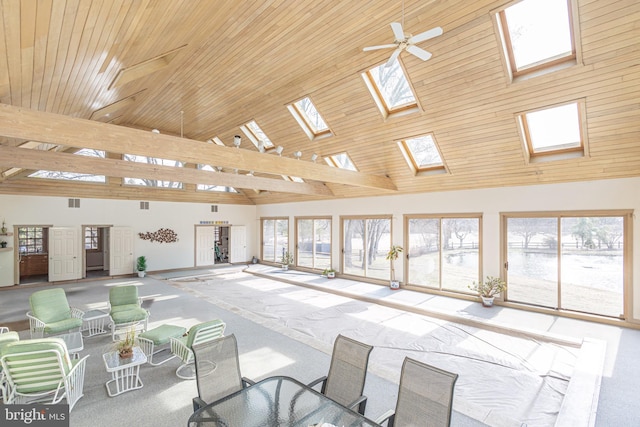 view of community lobby