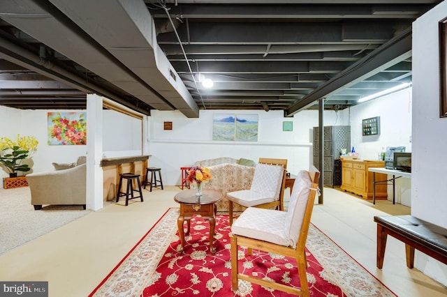 interior space with visible vents
