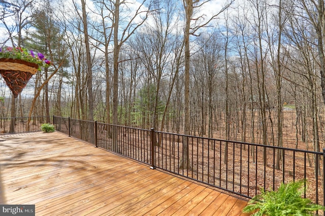 5560 Hideaway Ln, Todd, PA 16685 - view of wooden deck