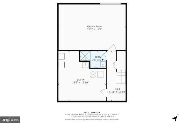 2192 Golf Course Dr, Reston, VA 20191 - floor plan / room layout