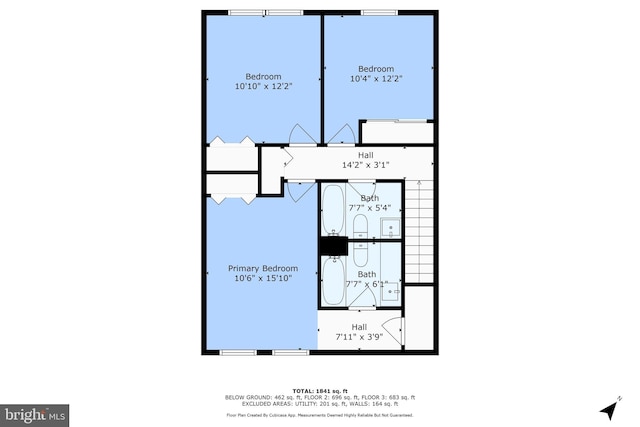2192 Golf Course Dr, Reston, VA 20191 - room layout
